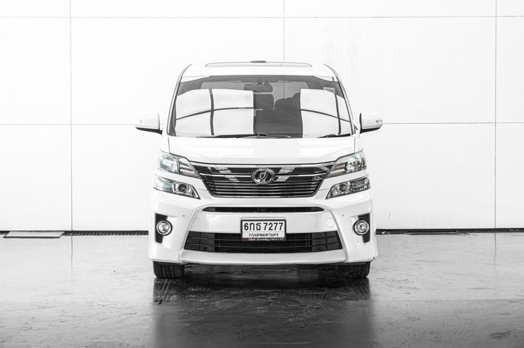 Toyota Vellfire 2014 2.4 Z G Edition Utility-car เบนซิน ไม่ติดแก๊ส เกียร์อัตโนมัติ ขาว รูปที่ 3