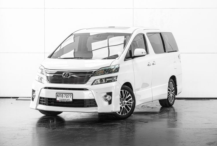 Toyota Vellfire 2014 2.4 Z G Edition Utility-car เบนซิน ไม่ติดแก๊ส เกียร์อัตโนมัติ ขาว