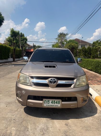 Toyota Hilux Vigo 2008 2.5 Smart Cab E Pickup ดีเซล เกียร์ธรรมดา ทอง รูปที่ 3