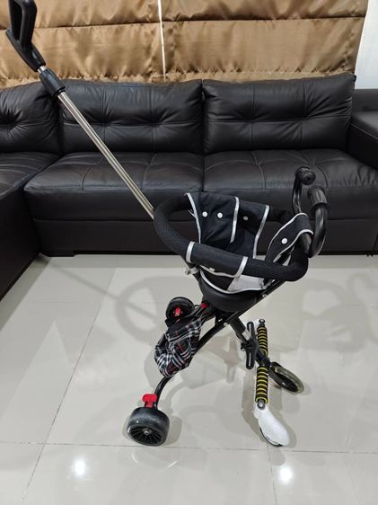 รถเข็นเด็ก Kinlee 4 ล้อ สีเทาคอฟฟี่ สภาพ 99 เปอร์เซ็นต์ เหมือนใหม่ (แถมรถเข็นขนาดเล็กแบบสามล้อ-แสดงในรูปด้านล่าง) รูปที่ 10