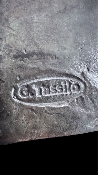  วางแว่นตาแบรนด์ G. Tassilo รูปปั้น รูปจมูกและปาก วัสดุ บรอนซ์ พร้อมลายเซ็นต์ งานยุโรปนำเข้า รูปที่ 6