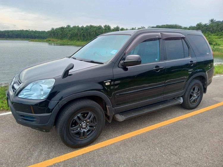 Honda CR-V 2003 2.0 EL 4WD Utility-car เบนซิน เกียร์อัตโนมัติ ดำ รูปที่ 2