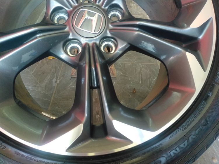แม็กฮอนด้า ขอบ17 พร้อมยางโยโกฮาม่า 215 50 17 ปี24 ใส่ civic ได้ทุกรุ่น รูปที่ 6