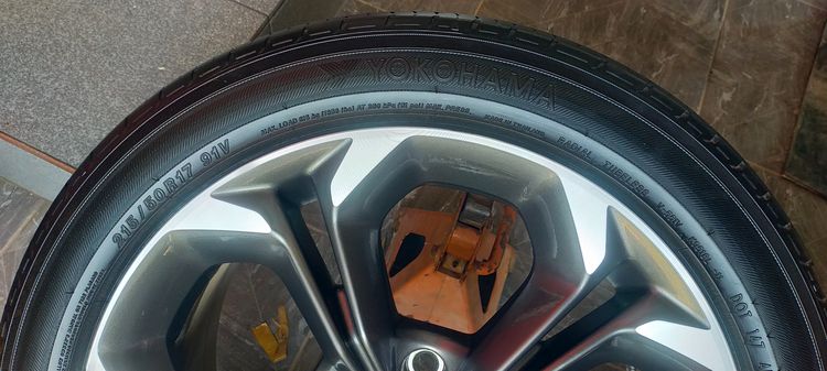 แม็กฮอนด้า ขอบ17 พร้อมยางโยโกฮาม่า 215 50 17 ปี24 ใส่ civic ได้ทุกรุ่น รูปที่ 9