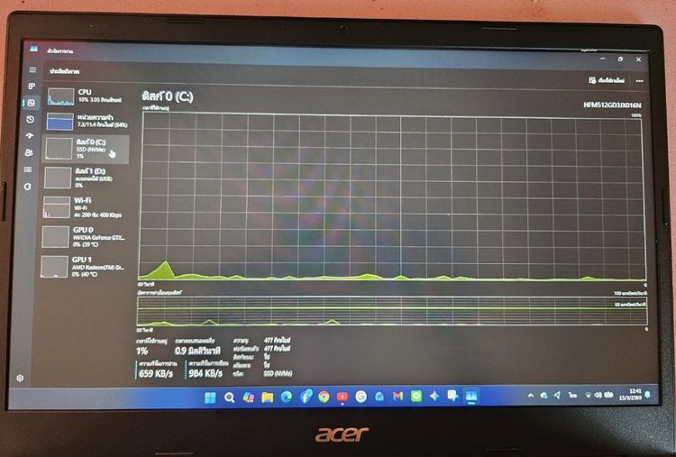 Acer Aspire 7 (รุ่นรหัส N19C5) รูปที่ 4