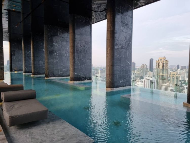 ไม่อนุญาต ตกแต่งครบ 2018 ให้เช่าคอนโด แอชตัน อโศก 2นอนทำเลดี ใจกลางอโศก ติด MRT และ BTS รูปที่ 2