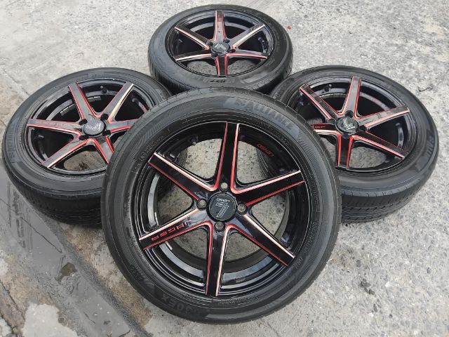 แม็ก Lenso ขอบ 15 กว้าง 7 พร้อมยางปี 22 รูปที่ 7
