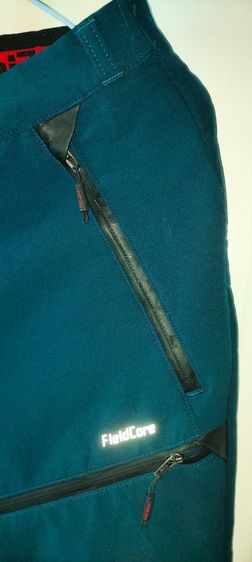 FieldCore กางเกงผ้ากันน้ำขายาว สีฟ้าเขียว รูปที่ 4