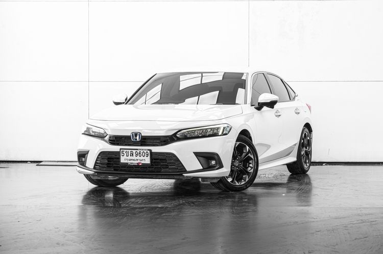 รถ Honda Civic 2.0 eHEV EL+ สี ขาว
