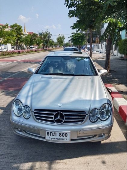 รถ Mercedes-Benz CLK-Class CLK200 สี เทา
