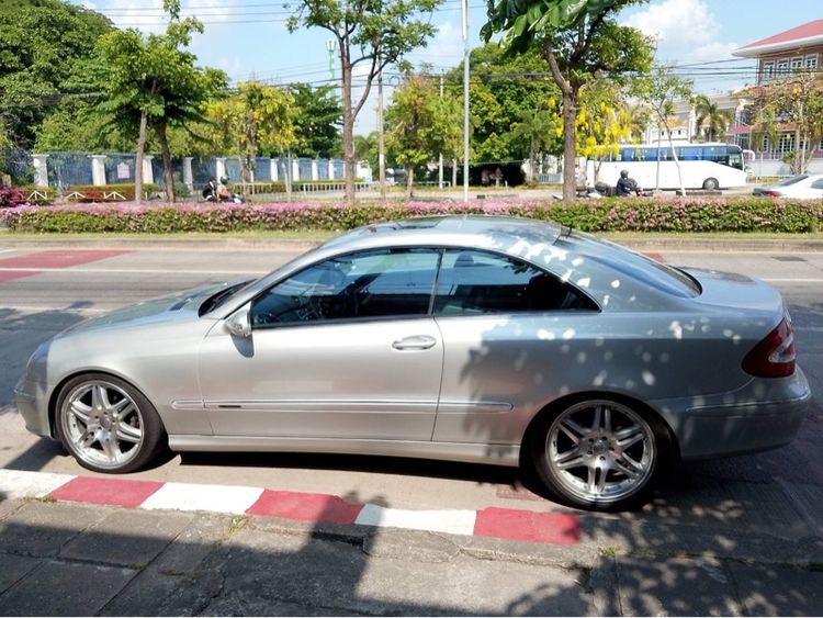 Mercedes-Benz CLK-Class 2003 CLK200 Sedan เบนซิน ไม่ติดแก๊ส เกียร์อัตโนมัติ เทา รูปที่ 4