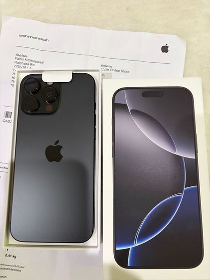 iPhone 16 pro max 256GB Apple care 1Y bat 100 79 cycle รูปที่ 3