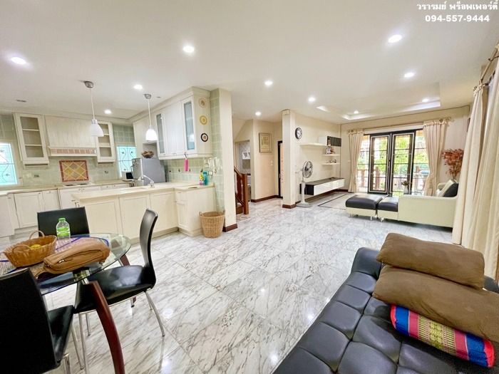 ตกแต่งครบ ให้เช่า บ้านเดี่ยว ประชาอุทิศ 98 ม.วรารมย์ บ้านสวย เฟอร์ครบจัดเต็ม เข้าอยู่ได้เลย รูปที่ 3