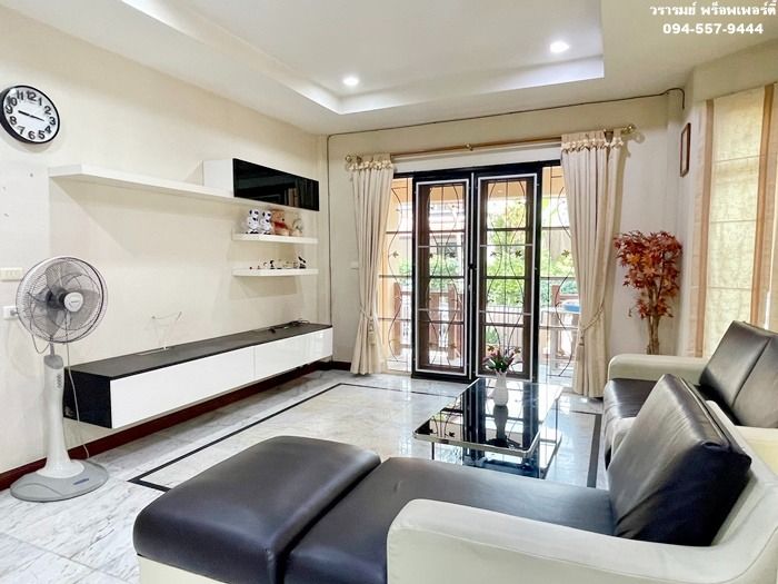 ตกแต่งครบ ให้เช่า บ้านเดี่ยว ประชาอุทิศ 98 ม.วรารมย์ บ้านสวย เฟอร์ครบจัดเต็ม เข้าอยู่ได้เลย รูปที่ 2