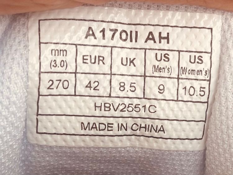 รองเท้าแบดมินตันVICTOR A170II รูปที่ 10