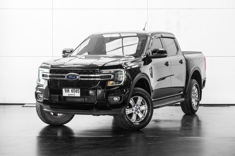 Ford Ranger 2022 2.0 Hi-Rider XLT Pickup ดีเซล ไม่ติดแก๊ส เกียร์อัตโนมัติ ดำ