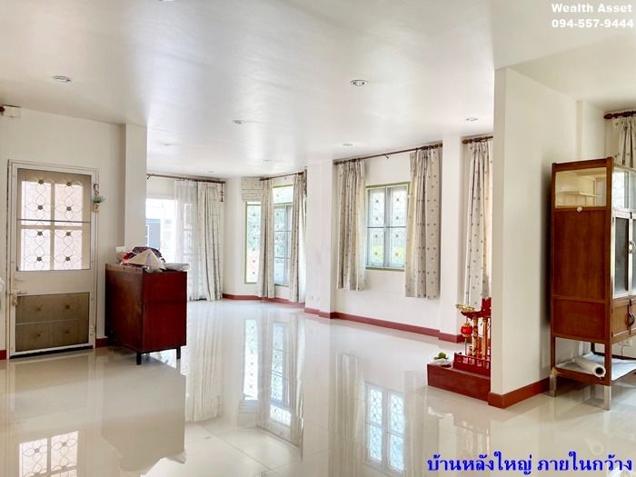 มีบางส่วน บ้านเดี่ยว ประชาอุทิศ 98 ม.วรารมย์ บ้านไซส์ใหญ่ เจ้าของดูแลดี เข้าอยู่ได้เลย รูปที่ 3