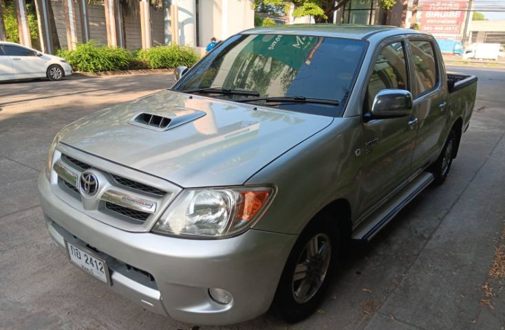 Toyota Hilux Vigo D4D 2007 รุ่นย่อยอื่นๆ Pickup ดีเซล ไม่ติดแก๊ส เกียร์ธรรมดา เทา รูปที่ 3