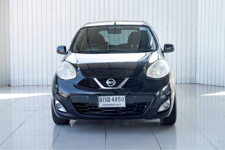 Nissan March 2018 1.2 E Sedan เบนซิน ไม่ติดแก๊ส เกียร์ธรรมดา ดำ รูปที่ 2