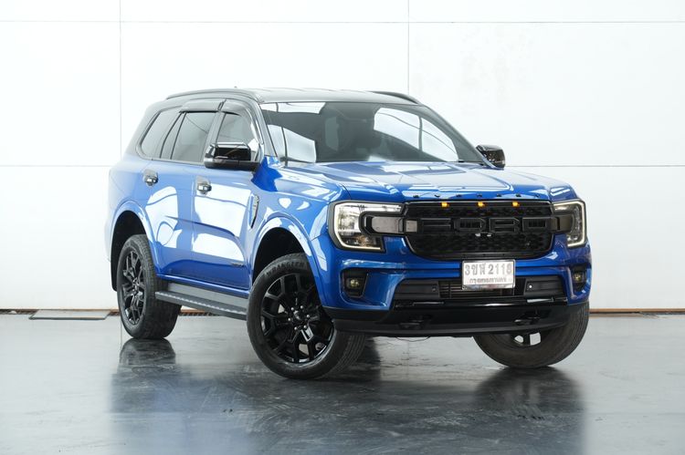 Ford Everest 2022 2.0 Turbo Sport Utility-car ดีเซล ไม่ติดแก๊ส เกียร์อัตโนมัติ น้ำเงิน รูปที่ 2