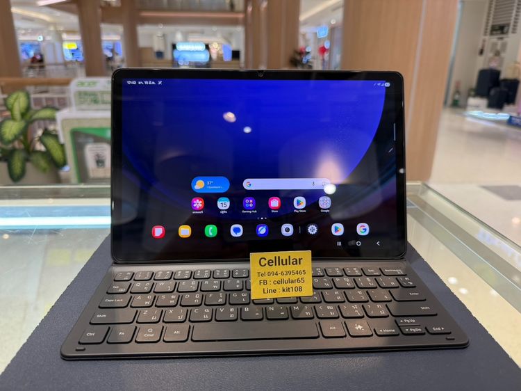 128 GB Samsung Tab S9 5G 128GB พร้อมKeyboard เครื่องไทย สภาพสวย