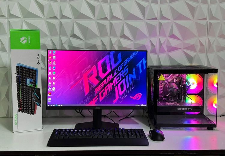 คอมพิวเตอร์ครบชุด พร้อมจอ 24นิ้ว 240Hz Core i3 gen10 GTX 1650 รูปที่ 4