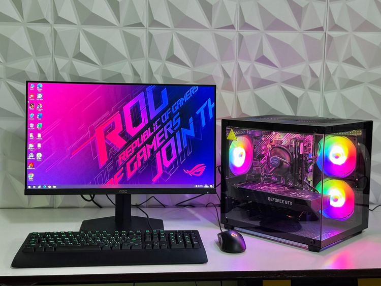 คอมพิวเตอร์ครบชุด พร้อมจอ 24นิ้ว 240Hz Core i3 gen10 GTX 1650 รูปที่ 8
