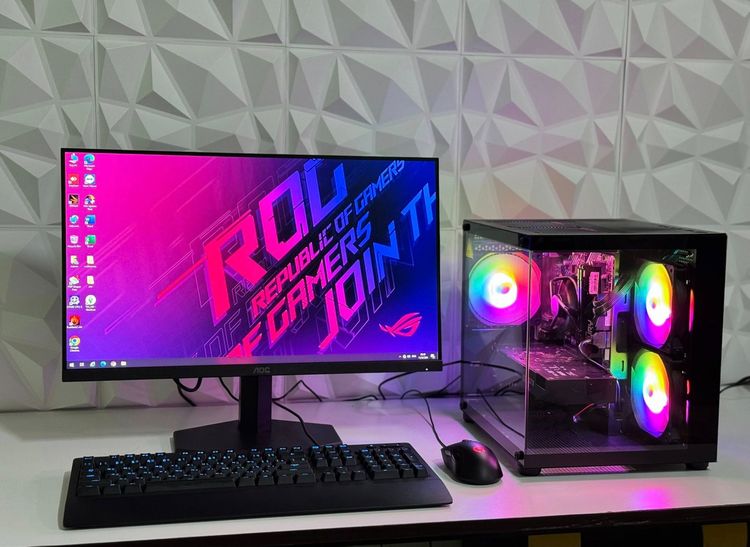 คอมพิวเตอร์ครบชุด พร้อมจอ 24นิ้ว 240Hz Core i3 gen10 GTX 1650 รูปที่ 7