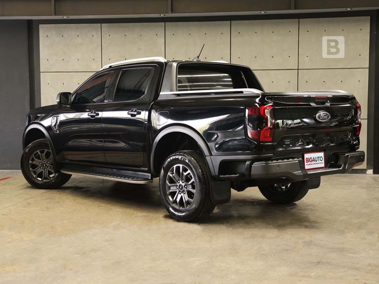 Ford Ranger 2023 2.0 Hi-Rider Wildtrak Pickup ดีเซล ไม่ติดแก๊ส เกียร์อัตโนมัติ ดำ รูปที่ 4