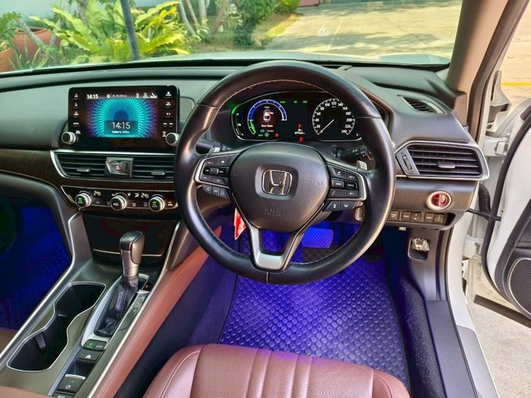Honda Accord 2023 2.0 e:HEV Tech Sedan ไฮบริด ไม่ติดแก๊ส เกียร์อัตโนมัติ ขาว รูปที่ 3