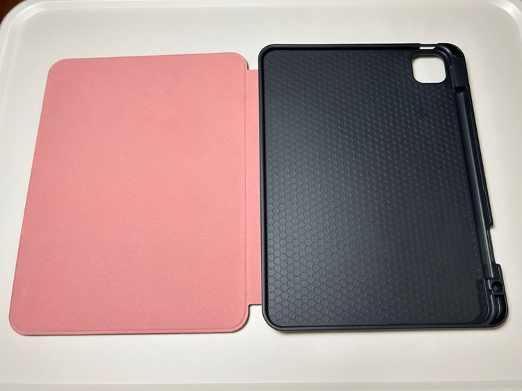 เคสไอแพด หนังวัวแท้ อิตาลี HI SHIELD Ultimate 9 Level’s iPad Case Pro 11นิ้ว M4, M5 สีชมพู รูปที่ 6