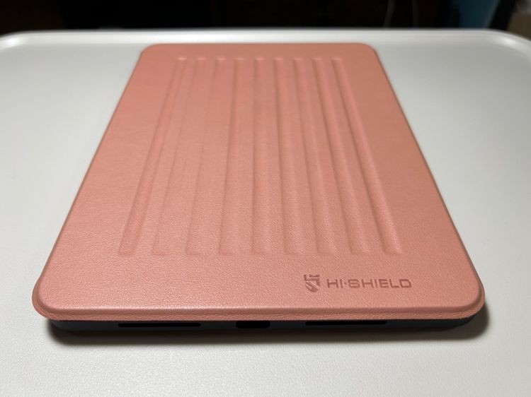เคสไอแพด หนังวัวแท้ อิตาลี HI SHIELD Ultimate 9 Level’s iPad Case Pro 11นิ้ว M4, M5 สีชมพู รูปที่ 5