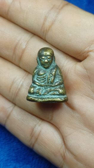 พระรูปหล่อ หลวงพ่อเงิน รุ่นฟ้าคำรณ พ.ศ.2534 พิมพ์ใหญ่ องค์ที่ 1 