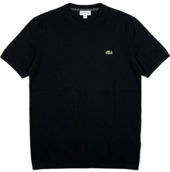 LACOSTE Men's Crew Neck Cotton Knit T-Shirt