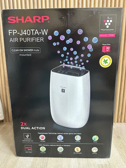 อุปกรณ์เพื่อสุขภาพ เครื่องฟอกอากาศ sharp