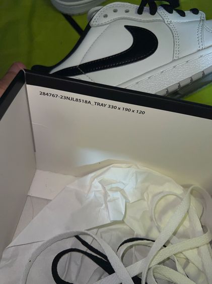 Jordan 1 Low White Black Grey