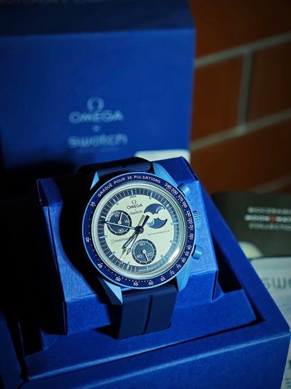 Omega x Swatch - Mission to the Super Blue Moonphase (Full Set) รูปที่ 5