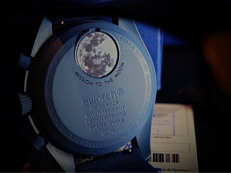 Omega x Swatch - Mission to the Super Blue Moonphase (Full Set) รูปที่ 6