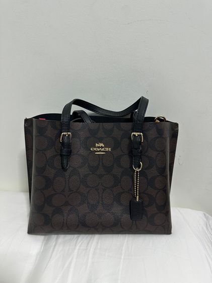 หญิง ดำ หนังแท้ กระเป๋า Coach 