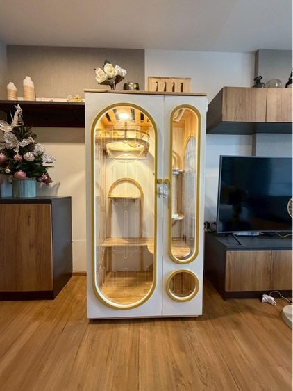 คอนโดแมวและที่ลับเล็บ ตู้คอนโดแมว