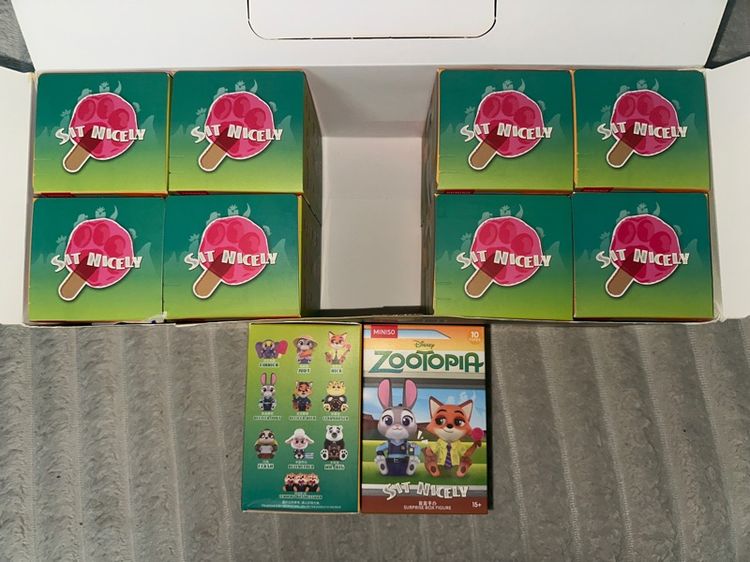 กล่องสุ่ม miniso Zootopia ยก Box รูปที่ 3