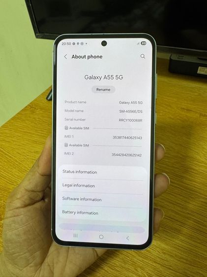 Samsung Galaxy A55 Light Blue 5G รูปที่ 7