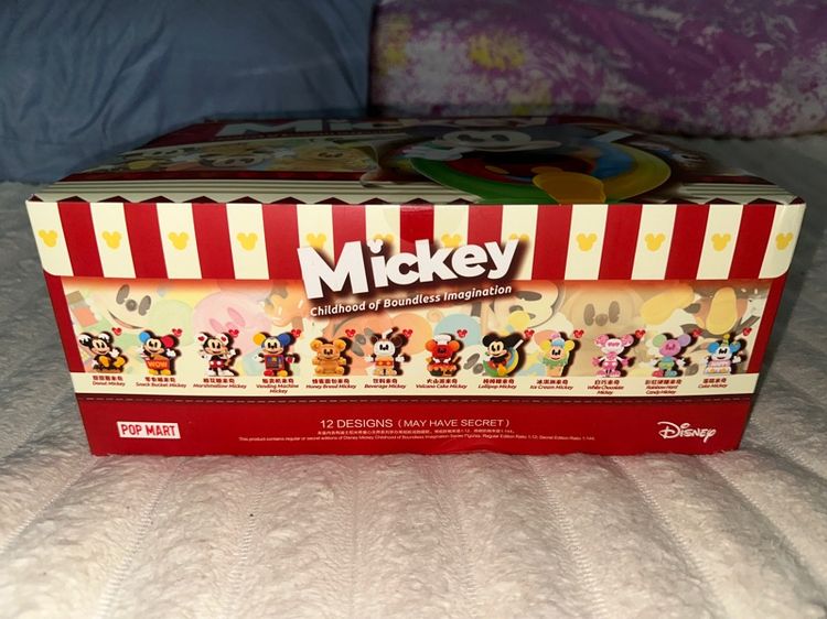 POPMART MickeyMouse กล่องสุ่มยกBox รูปที่ 3