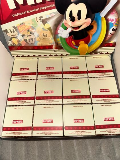 POPMART MickeyMouse กล่องสุ่มยกBox รูปที่ 4