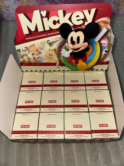 POPMART MickeyMouse กล่องสุ่มยกBox รูปที่ 5