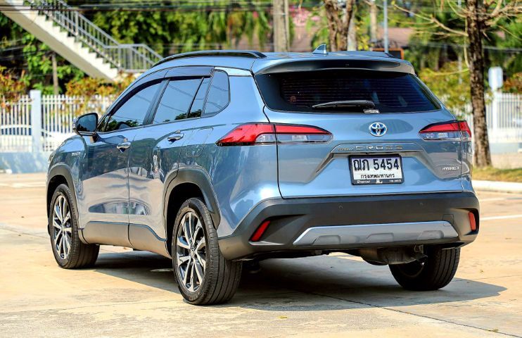 Toyota Corolla Cross 2021 1.8 Hybrid Premium Safety Utility-car ไฮบริด ไม่ติดแก๊ส เกียร์อัตโนมัติ เทา รูปที่ 3