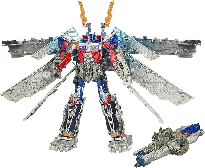 โมเดล transformers dark of the moon mechtech leader ultimate optimus prime action figure