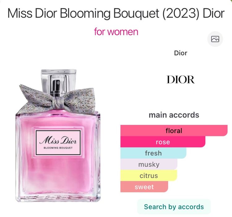 Dior  Miss Dior Blooming Bouquet EDT 50ml  No box ของแท้ 💯  ส่งฟรี รูปที่ 2