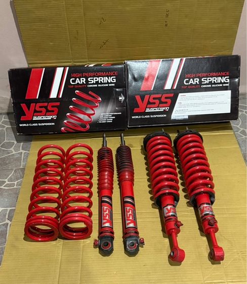 โช๊ค yss dtg sport พร้อมสปริงโหลดรถ NEW FORTUNER