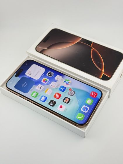 iPhone 16 ProMax 256gb สุขภาพแบต100 ประกันศูนย์ รูปที่ 2